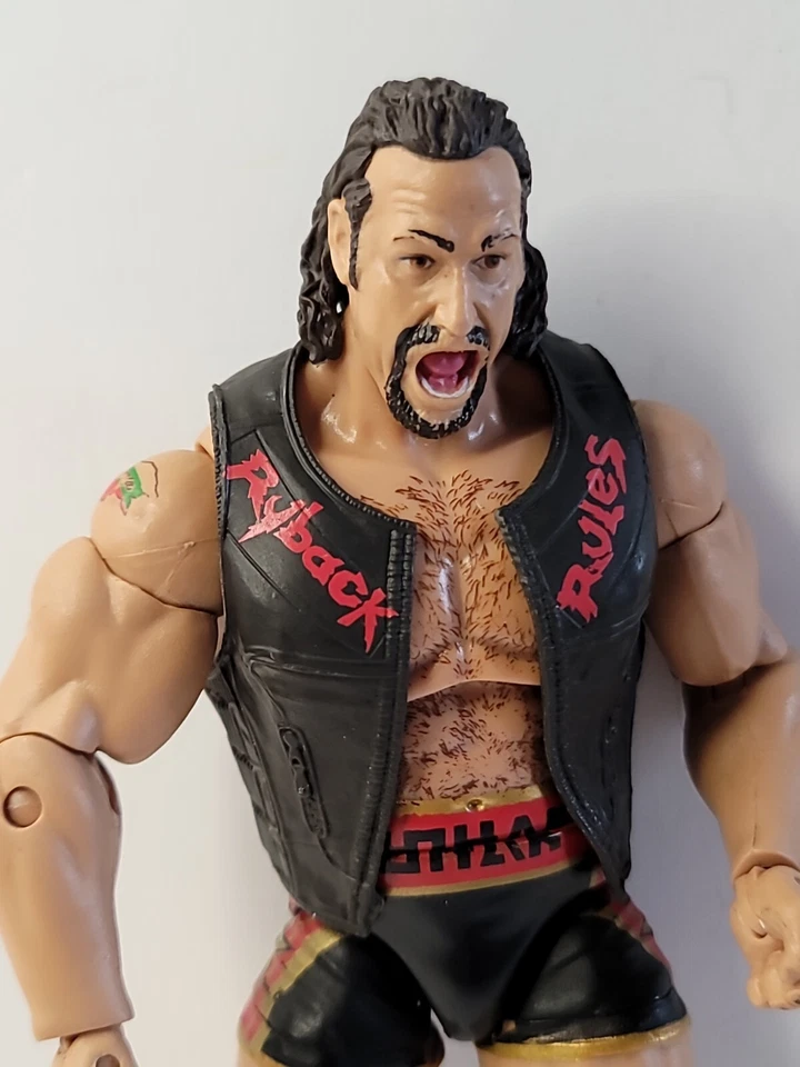 Figura de acción Scott Hall WCW Smash n Slam Nuevo Orden Mundial Juguete Ruback Rules 2014 Foto 2 de 4