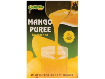 1kg Philippine Brand Mangopüree Süß Mango Pulp Mango Püree der Klassiker