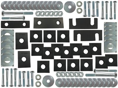 1955-57 Chevrolet Bel Air Convertible Subframe Body Mount Kit, Bushing/Hardware