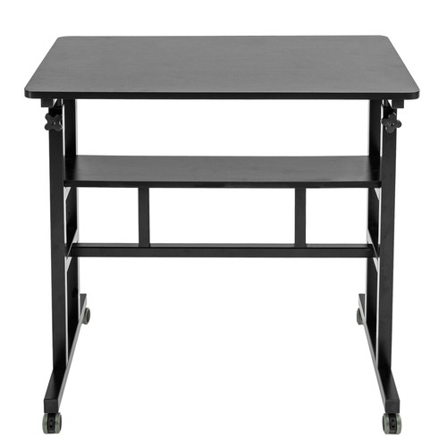 31.5"x19.7" Adjustable Computer Desk Standing Mobile Desk Portable Laptop Stand - Picture 9 of 17