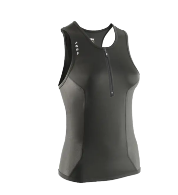 Triathlon Piece Set – Women’s Action BLACK Singlet Shorts