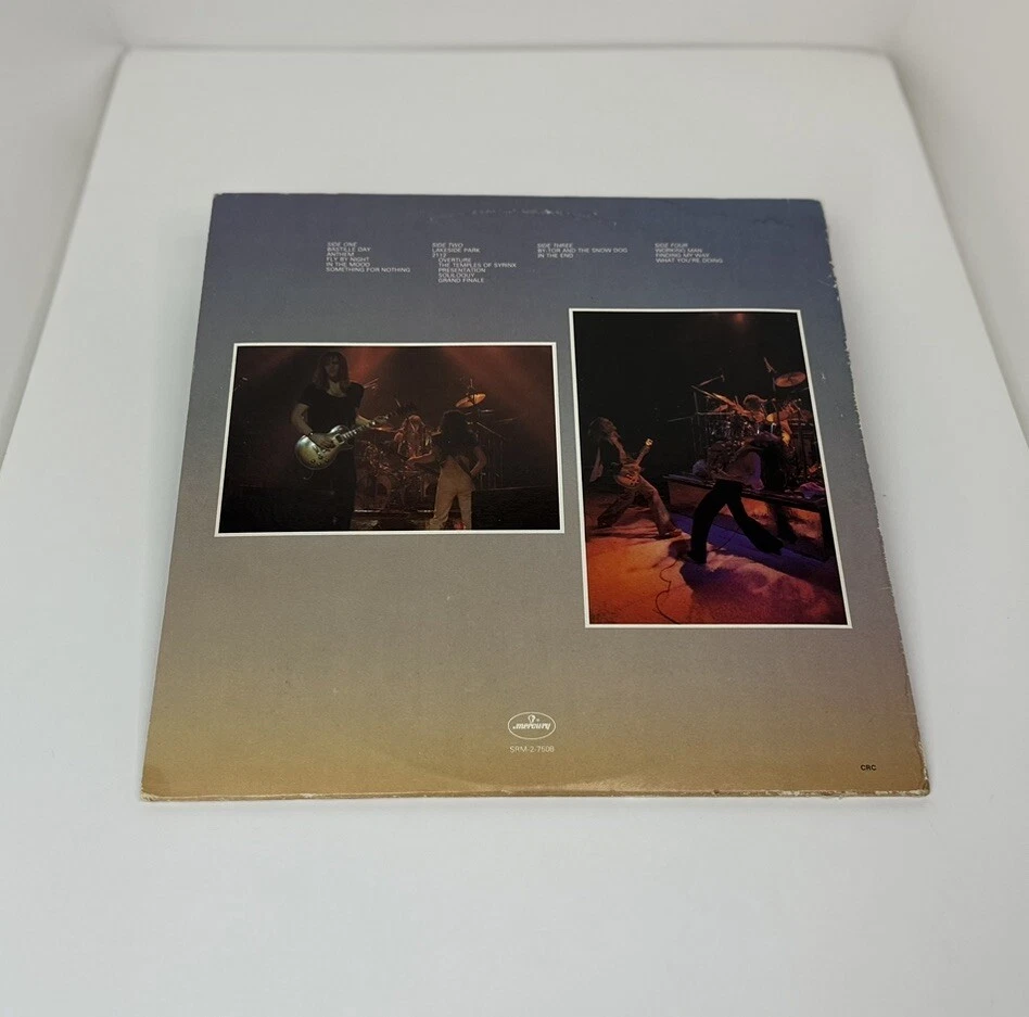 Rush – All The World's A Stage LP vinyl US SRM-2-7508 first press 1976 Double LP - Image 2 of 3