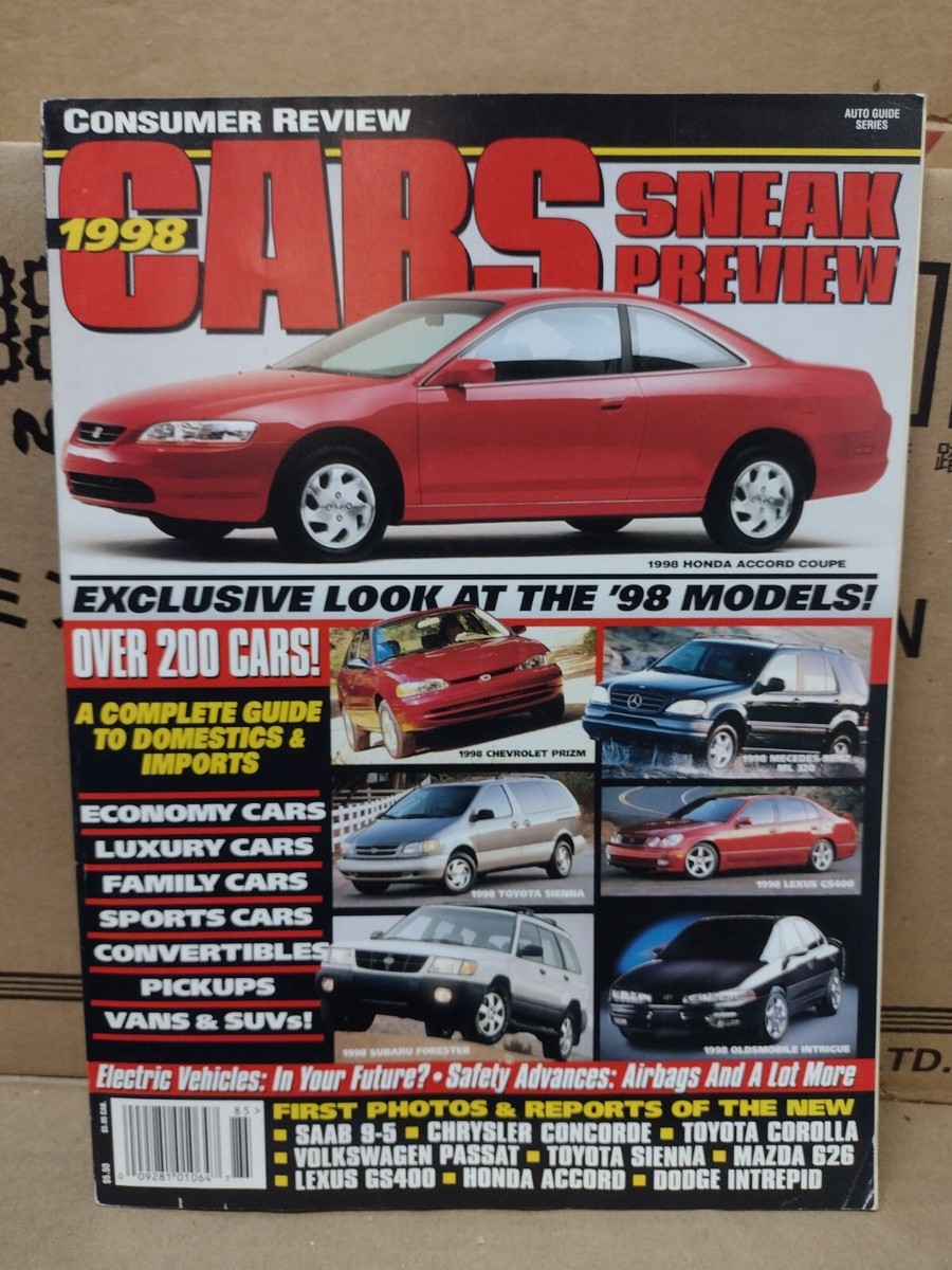 PREVIEW 2013年2月号 Consumer Review: Cars Sneak Preview Magazine (1998) Warehouse