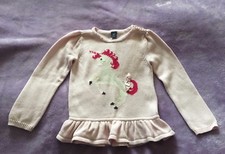 Pull avec capricorne Baby Gap fille 3 ans