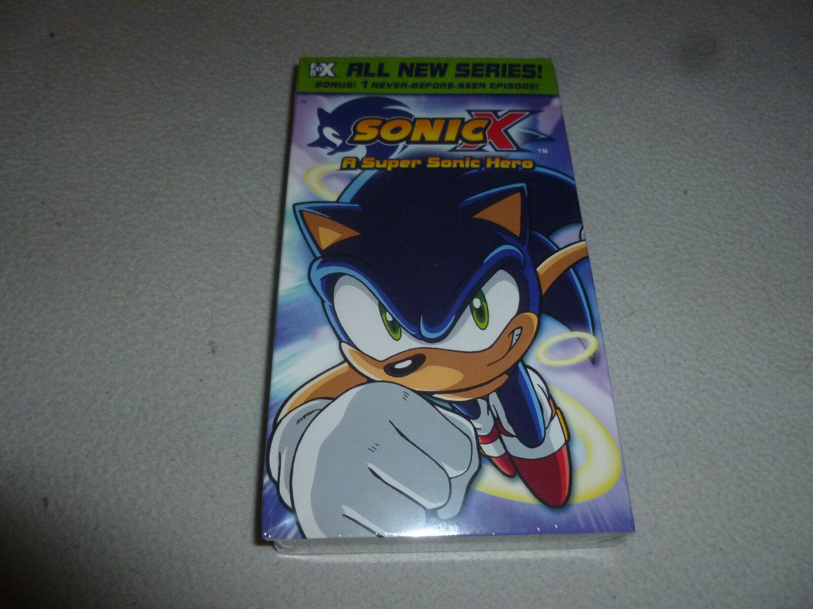 Sonic X Pure Chaos DVD New Sealed