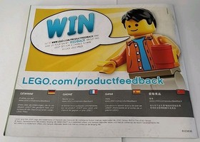 LEGO 21116 Minecraft Crafting Box Instruction Booklet Manual Book 1 and 2 Only