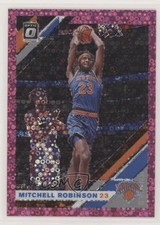 2019 Panini Donruss Optic Fast Break Pink Prizm 15/20 Mitchell Robinson #83 0c3