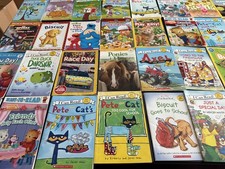 Beginner Reading Books Lot of 10 Kindergarten First Grade Learn to Read MIX