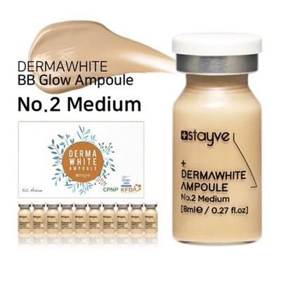 Stayve DermaWhite Medium Ampoule Kit No. 2 Korean BB Shine Glow Treatment