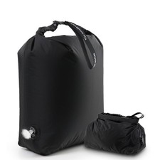 Travel Compression Laundry Bag, Pump-Free Vacuum Space Saver Bag for Dirty Cl...