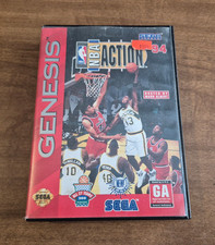 Sega Genesis NBA Action 94 Basketball Complete Video Game