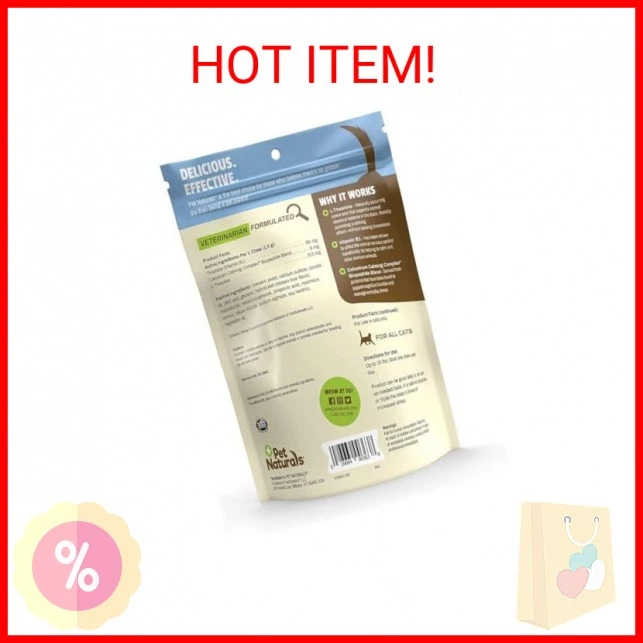 Pet Naturals Calming Chews for Cats, 30 Chews - Behavioral Support and Anxiety R - Image 2 of 2