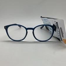 Foster Grant Blue Light  "Joey " Navy +2.00 BLAF Readers  Reading Glasses