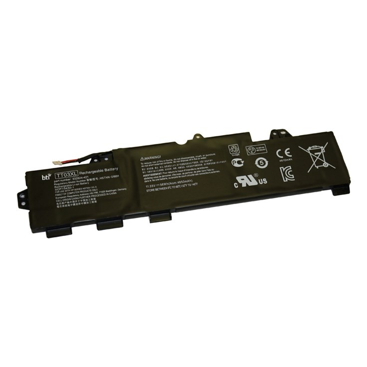 BTI TT03056XL-PL compatible 56Wh 3-cell battery for HP Elitebook 755 G5 850 G5 /