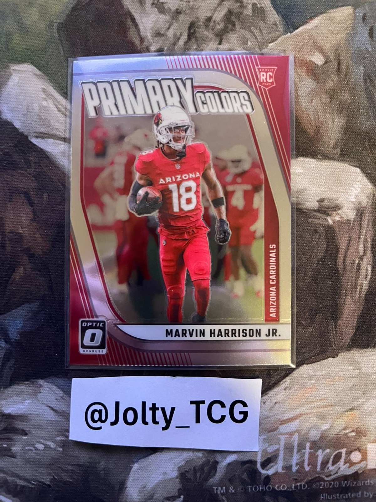 2024 Panini Donruss Optic Marvin Harrison Jr. RC Primary Colors #5