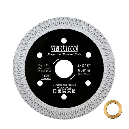 1/2/3/5/10 piezas 85 mm X Malla Turbo Diamante Hojas de Sierra Discos de Corte Azulejo Cerámico - Imagen 6 de 10