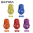 Fixed Single Pulley Aluminum, Climbing Transport Pulley, Outdoor Traverse Rescue