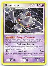 Platinum Banette 19/127 Lightly Played Pokemon R Tcg Card on eBay
