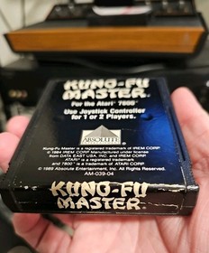 Atari 7800 Kung Fu Master Tested And Working