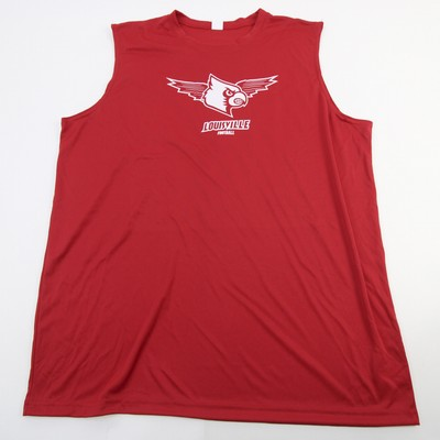 #ad Louisville Cardinals C2 Sport Sleeveless Shirt Men#x27;s Red New $4.90