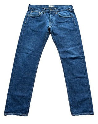 Edwin Ed-55 Rainbow Selvedge Jeans W32 L30 Blue Japanese Cloth Relaxed Tapered