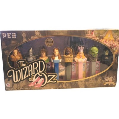 Wizard Of Oz Limited Edition 70th Anniversary 8 Pc Pez Dispenser Set Dorthy Toto