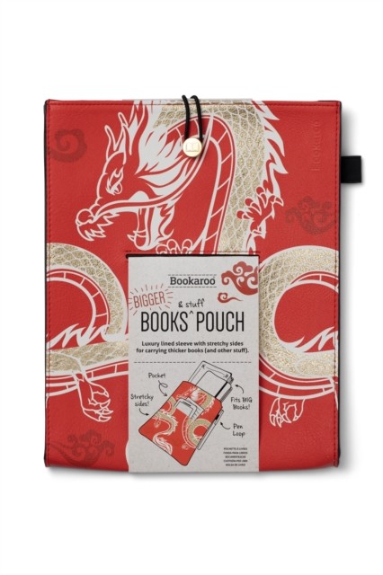 Bookaroo Books & Stuff Pouch - Warrior Dragon (General merchandise)