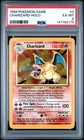 Charizard Holo Rare Base Set #4 1999 PSA 6 Pokémon TCG Stage 2 English 6+