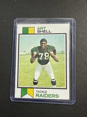 1973 TOPPS FOOTBALL CARD ART SHELL #77