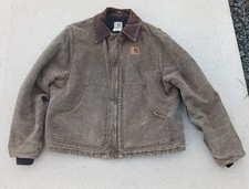 Vintage Carhartt Arctic Chestnut Brown workwear Jacket J22 CHT Size XL Regular