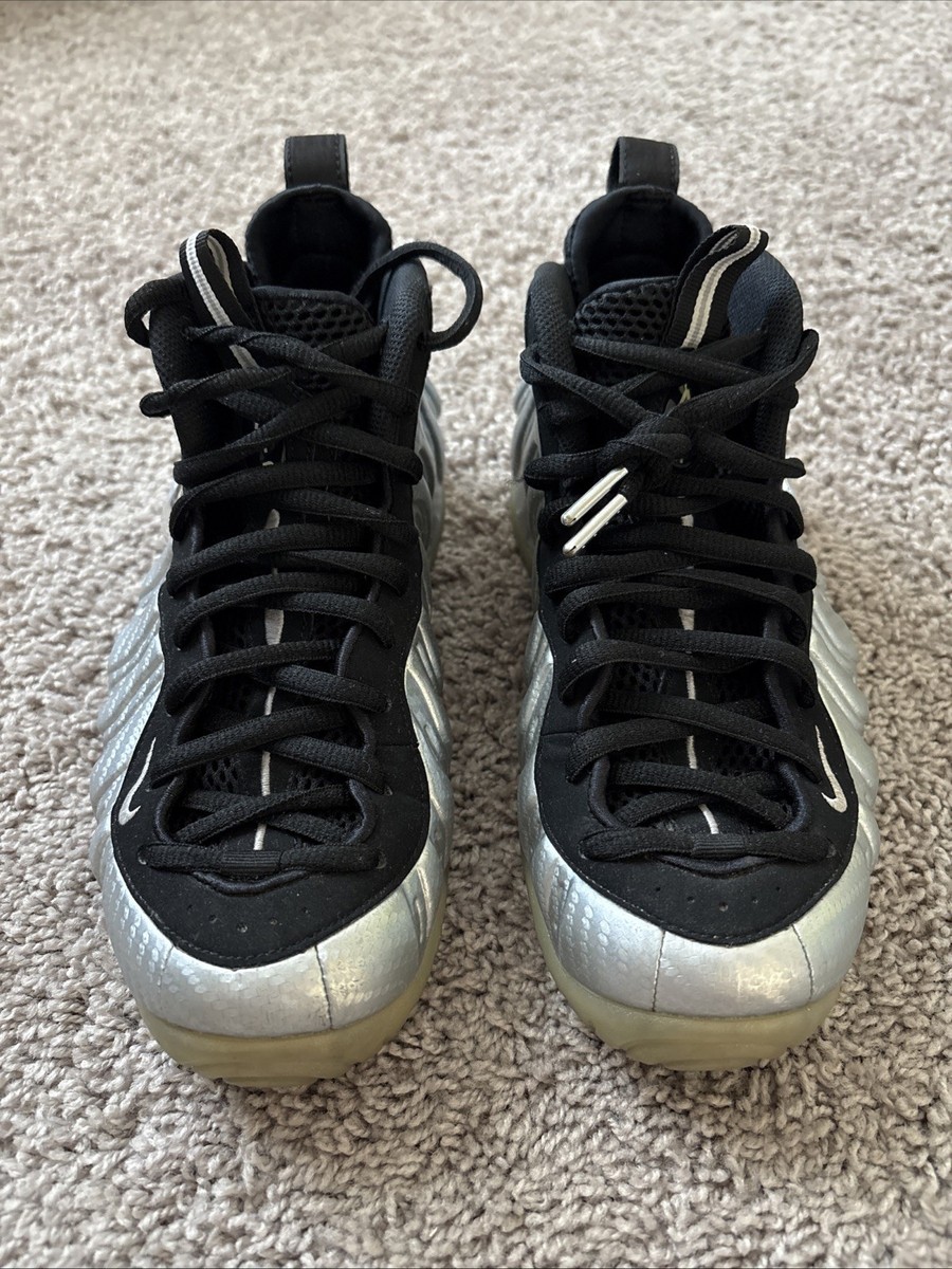 Nike Air Foamposite Pro Silver Surfer Carbon Fiber Black 616750