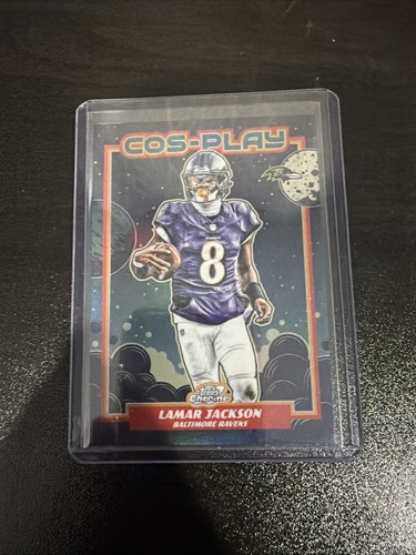 2025 Topps Cosmic Chrome Lamar Jackson Base (RAW)