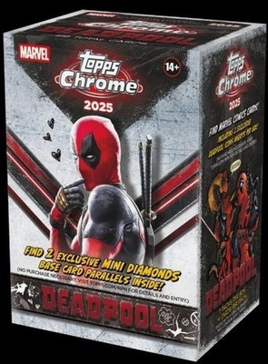 2025 Topps Chrome Deadpool Pick Your Card Base 1-100 Buy 2, Get 2 Free!!