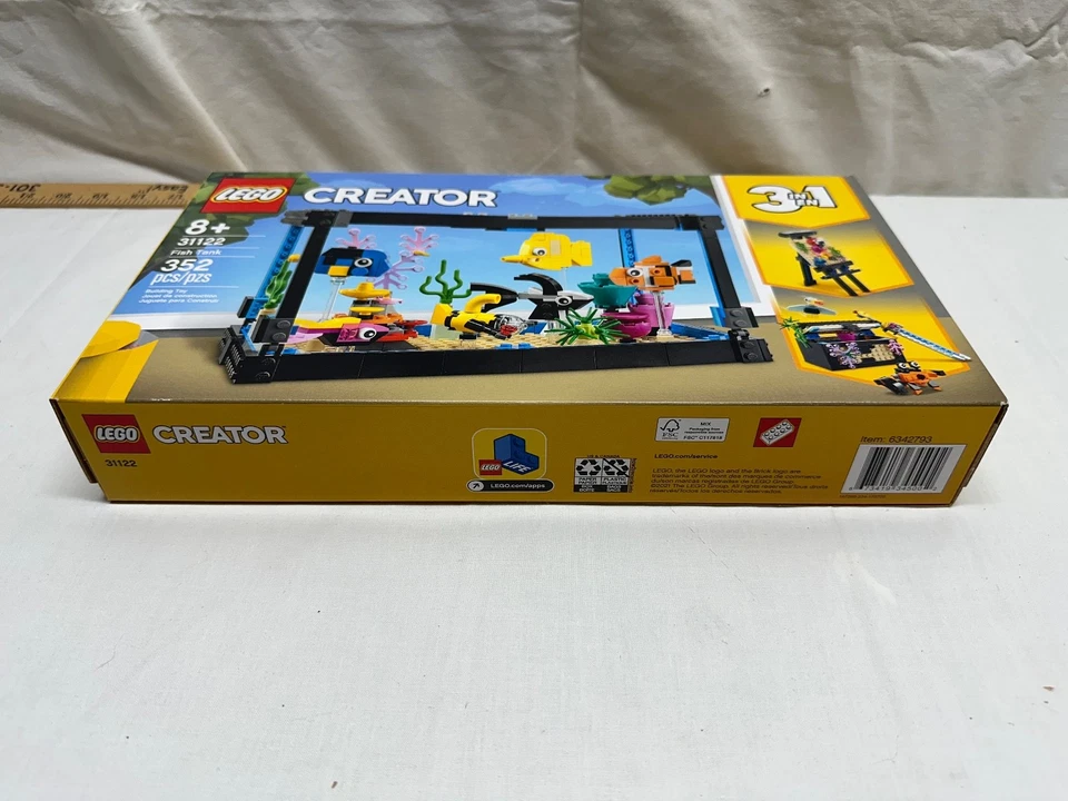 LEGO CREATOR: Fish Tank set # 31122 - NEW unopened - Image 4 of 4