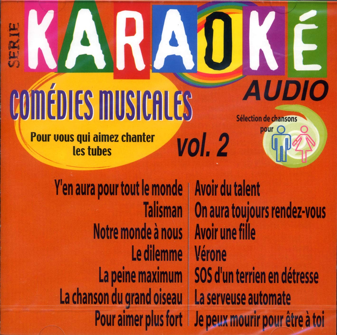 Karaoke Comedies Musicales Vol.2 (CD)