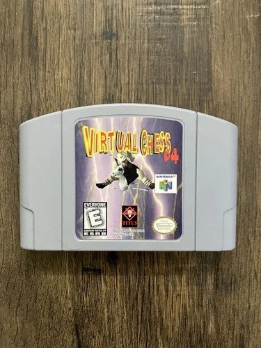 Virtual Chess N64 Authentic tested