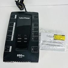 CyberPower LE850G 850VA AVR Battery Backup Protection 12 Outlets NO Battery READ