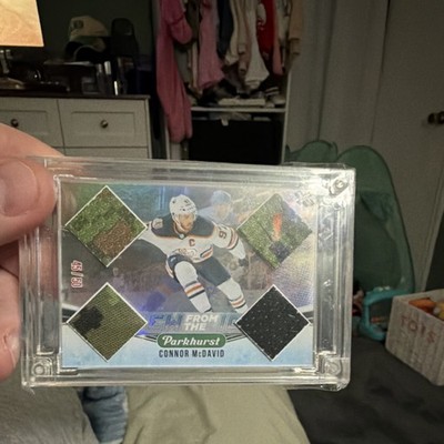 Parkhurst Connor McDavid Jersey Fusion Patch View from the Ice #45/50 Oilers