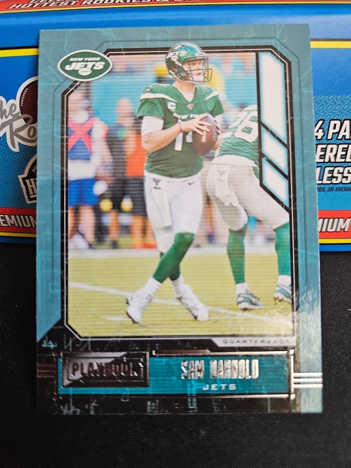 2020 Panini Playbook sam darnold New York Jets #39 Base B4