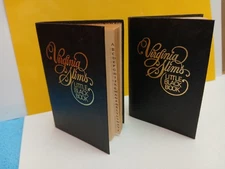 Lot Of 2 Vintage 1984 Phillip Morris Tobacco Virginia Slims LITTLE BLACK BOOK 