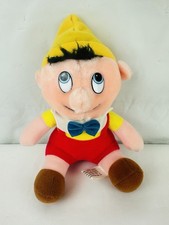 Vintage 80s Walt Disney Productions Classic 7  Plush Stuffed Pinocchio Toy Doll