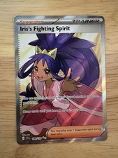 Pokémon TCG SV09 Journey Together: Iris's Fighting Spirit 180/159 Holo Card
