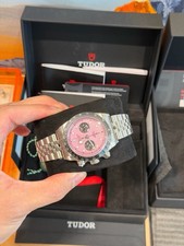 2026 Tudor Black Bay Chrono 41mm PINK Steel JUBILEE 79360 Unworn Watch 6