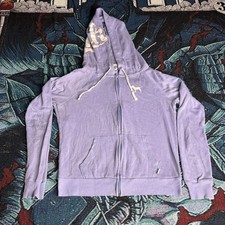 Victoria's Secret Pink Purple Zip Up Hoodie Size XS Great Condition