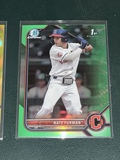 2022 Bowman Draft Chrome Nate Furman GREEN /99