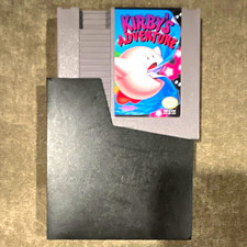 Nintendo Kirby's Adventure for Nintendo NES Game Cartridge w/ Dust Cover