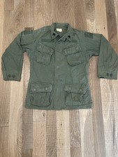 1970 Vietnam War US Army Airborne Jungle Jacket Fatigue 4th Pattern Small Reg 58