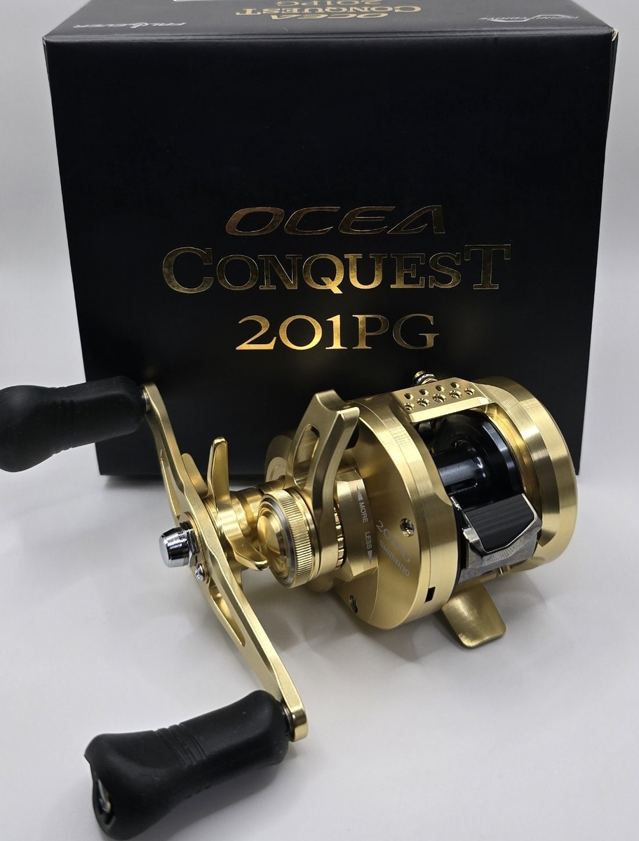リール OCEA CONQUEST 201PG Shimano 23 Ocea Conquest 201PG Baitcast Reel Left Hand from Japan