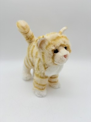 Douglas Orange Cat Plush Tiffy Striped Tabby Kitten Cuddle Toys Kitten 8''