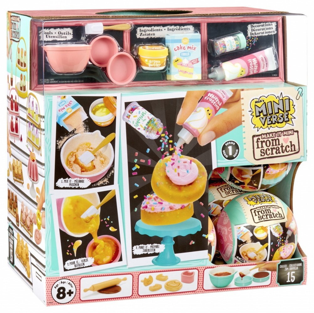 10035051531088 Набор фигурок Минивселенная Сделай ее мини с нуля дисплей 15 шт MG